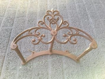 Loberon Schlauchhalter - Antikbrauner Gartenhalter Aus Eisen